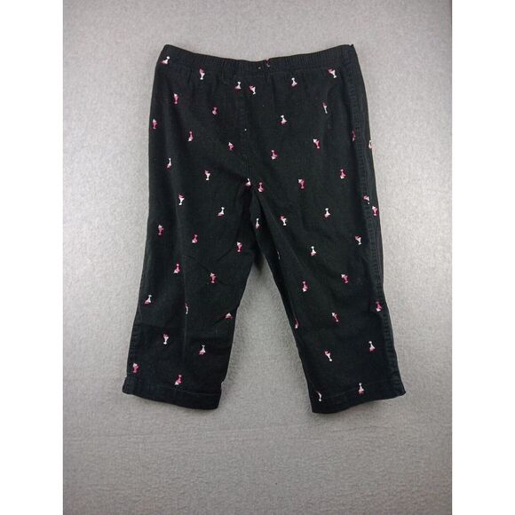 White Stag Capri Pants cocktail, martini, margarita beachy Embroidered Size 12 - Picture 6 of 7
